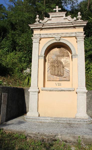 Cappellette Via Crucis Madonna alla Rovinata stazione VIII