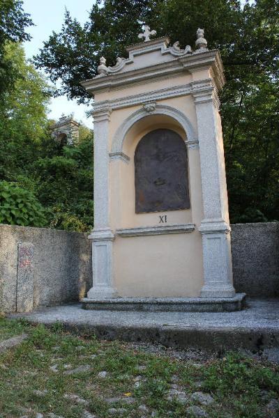 Cappellette Via Crucis Madonna alla Rovinata stazione XI