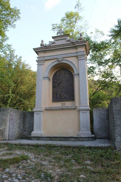 Cappellette Via Crucis Madonna alla Rovinata stazione XII