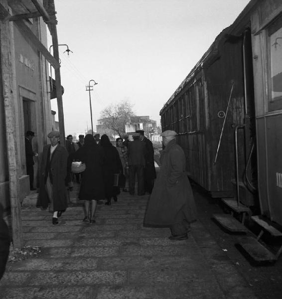 Italia del Sud. Sardegna - Nuoro - stazione ferroviaria