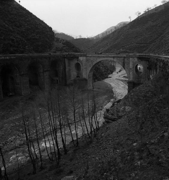 Italia del Sud. Calabria - ponte stradale