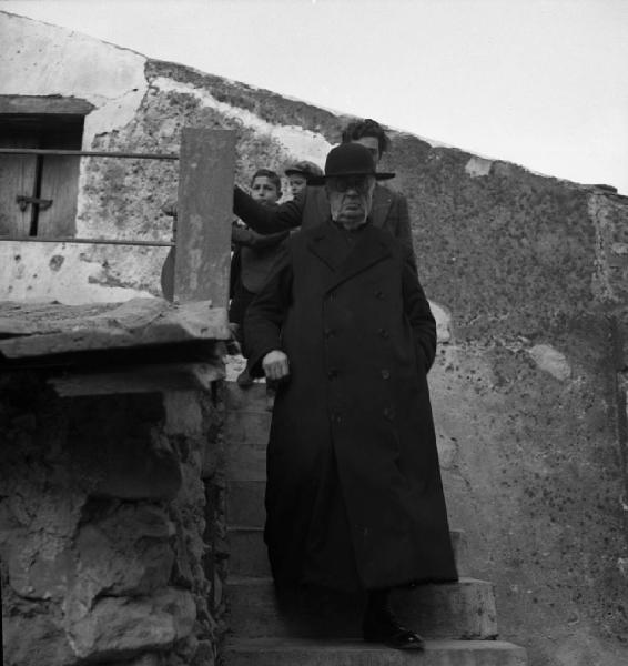 Italia del Sud. Calabria - ritratto maschile - prelato