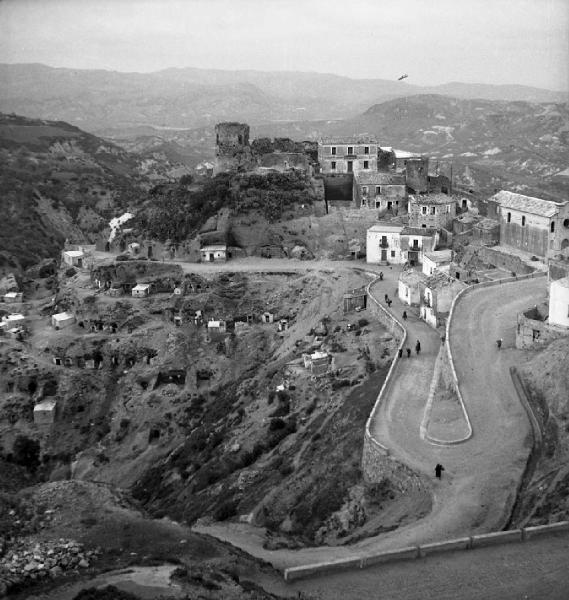 Italia del Sud. Calabria - veduta di un centro abitato