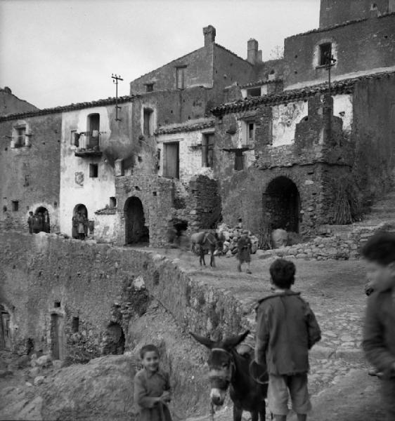 Italia del Sud. Calabria - centro abitato