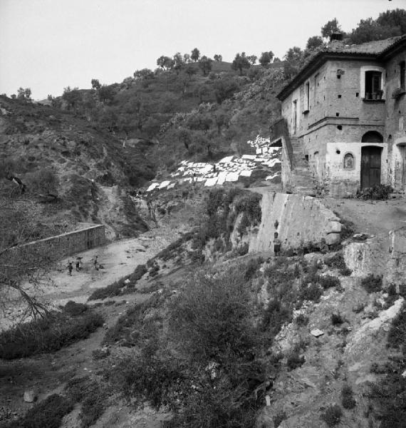 Italia del Sud. Calabria - centro abitato