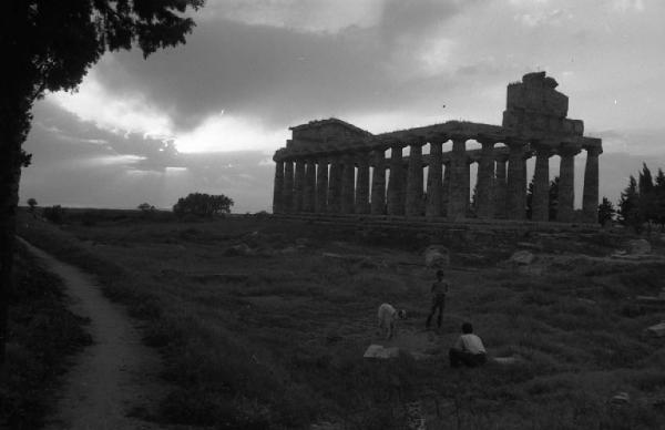 Italia del Sud. Paestum - tempio di Cerere