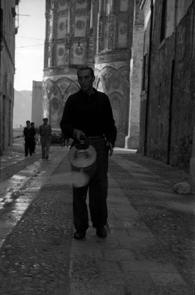 Italia del Sud. Monreale - ritratto maschile - uomo