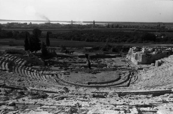 Italia del Sud. Siracusa - teatro greco