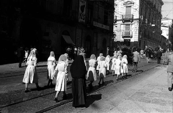 Italia del Sud. Catania - processione