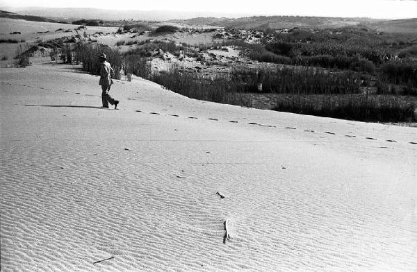 Italia del Sud. Sicilia - dune di sabbia