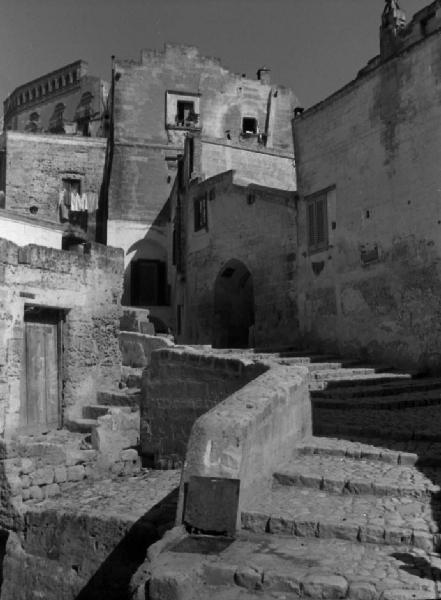 Italia del Sud. Matera - centro storico