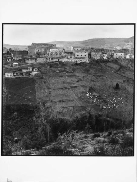 Lucania - veduta del paese di Barile