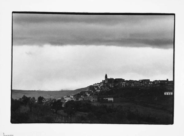 Lucania - veduta del paese di Ripacandida