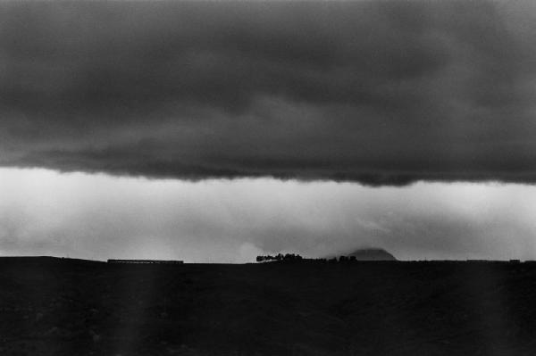 Lucania - Ginestra - treno all'orizzonte