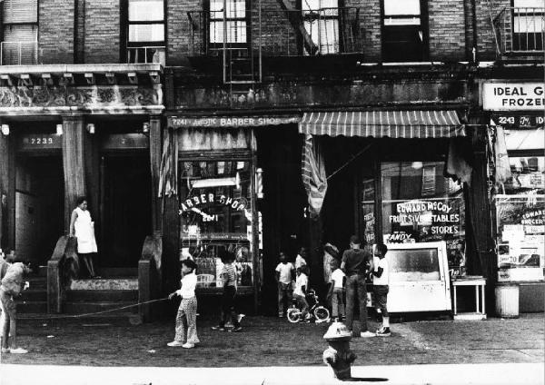 New York - Harlem - bambini per strada