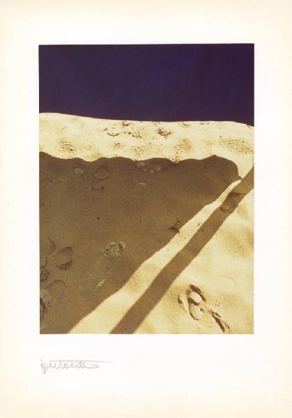 Impronte sulla sabbia - ombre