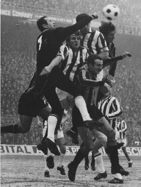 Milano - Stadio di San Siro - Partita Inter-Juventus - Giocatori