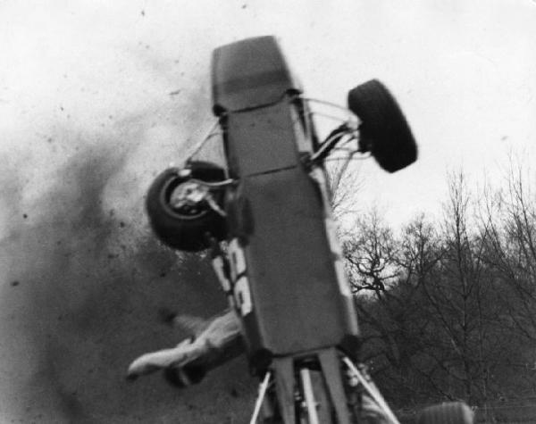 Autodromo di Monza - Gran Premio - incidente di Pino Pica