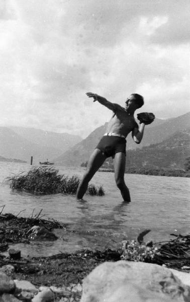 Ritratto maschile - Ico Parisi - Lago di Como