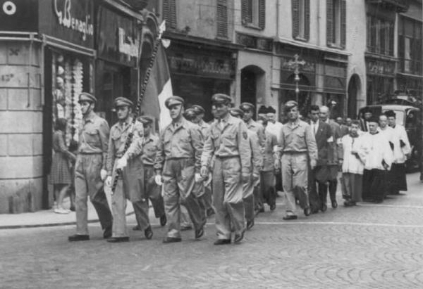 Piazzoni, Angelo - Funerali -- Bergamo - Via XX Settembre