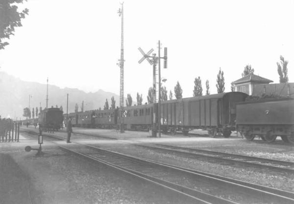 Treni -- Svizzera - Buchs - Stazione ferroviaria