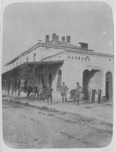 Sagrado - Stazione ferroviaria - Veduta