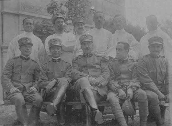 Croce Rossa Italiana - Corpo Militare - Personale -- Grecia - Salonicco - Ospedale da Campo 0108 / Marconi, Giovanni Battista / Uniformi militari