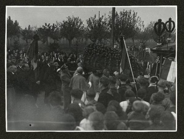 Lombardia - Funerale di Angelo Fontana Cavaliere del Lavoro