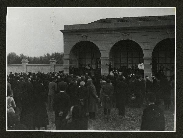 Lombardia - Funerale di Angelo Fontana Cavaliere del Lavoro