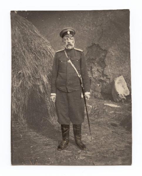 Guerra russo-giapponese - Ritratto maschile - Militare - Generale russo Costantin Costantinovic Scverin
