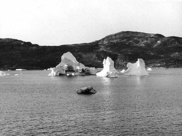 Groenlandia occidentale - Nord dell'Oceano Atlantico - Baia di Baffin? - Comune? - Qaasuitsup? - Isola di Kuvdlorssuaq? - icebergs