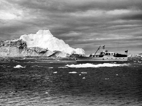 Groenlandia occidentale - Nord dell'Oceano Atlantico - Baia di Melville - Barca - "Franz Terzo" - Icebergs