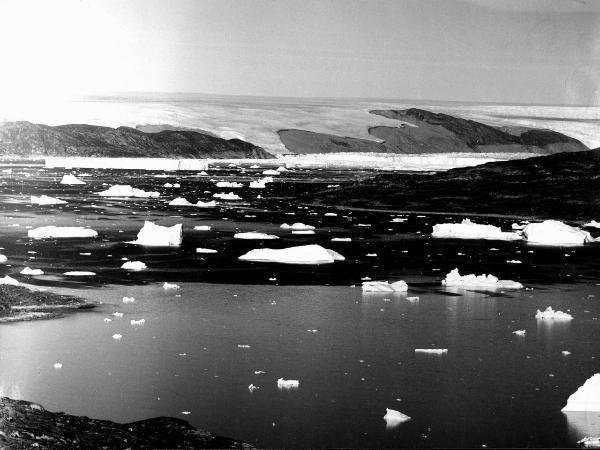 Groenlandia occidentale - Nord dell'Oceano Atlantico - Baia Allison - Indlandsis - Icebergs