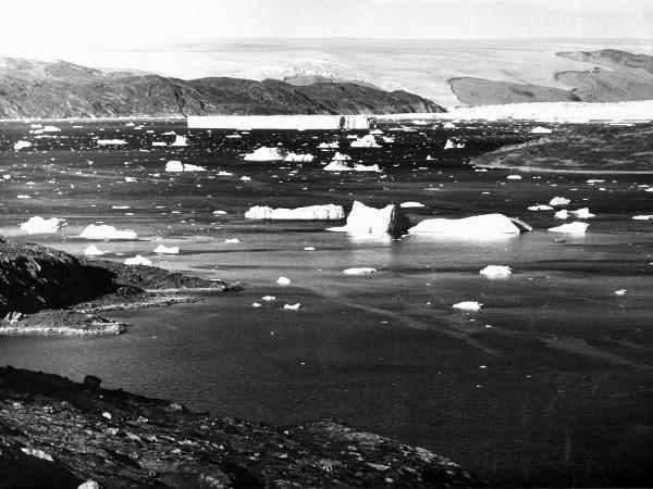 Groenlandia occidentale - Nord dell'Oceano Atlantico - Baia Allison - Indlandsis - Icebergs