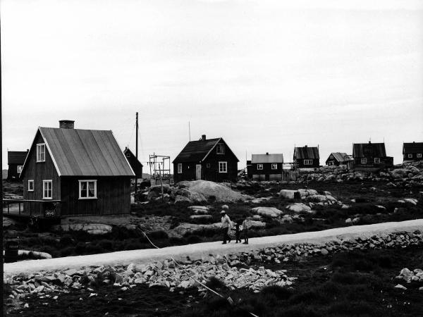 Groenlandia occidentale - Nord dell'Oceano Atlantico - Baia di Baffin - Comune di Qaasuitsup - Villaggio - Uummannaq? - Case
