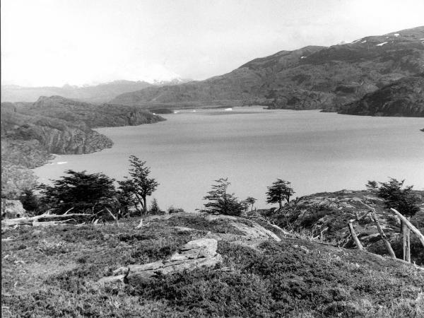 Patagonia cilena - Provincia di Ultima Esperanza - Ande patagoniche - Massiccio del Paine - Paine principale - Lago - Grey