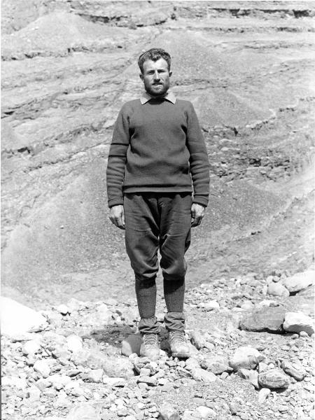 Ritratto - Uomo - Alpinista - Pession, Pacifico - Patagonia cilena - Provincia di Ultima Esperanza - Ande patagoniche - Massiccio del Paine