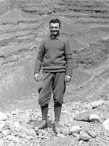 Ritratto - Uomo - Alpinista - Carrel, Leonardo - Patagonia cilena - Provincia di Ultima Esperanza - Ande patagoniche - Massiccio del Paine