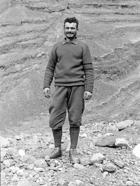 Ritratto - Uomo - Alpinista - Carrel, Leonardo - Patagonia cilena - Provincia di Ultima Esperanza - Ande patagoniche - Massiccio del Paine