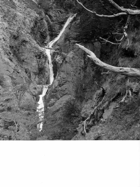 Patagonia cilena - Provincia di Ultima Esperanza - Ande patagoniche - Massiccio del Paine - Torri del Paine - Cascata