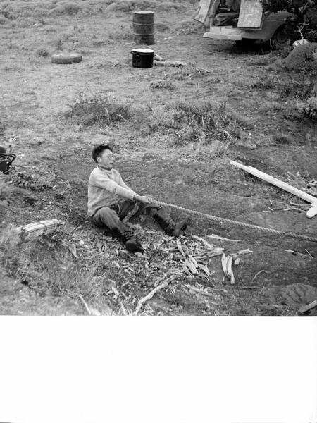 Ritratto - Ragazzo - Patagonia cilena - Provincia di Ultima Esperanza - Massiccio del Paine