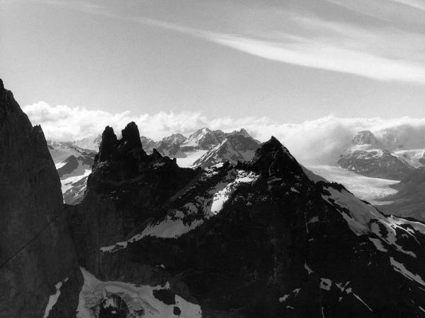 Patagonia cilena - Provincia di Ultima Esperanza - Ande patagoniche - Massiccio del Paine - Torri del Paine - Vette - Ghiacciai