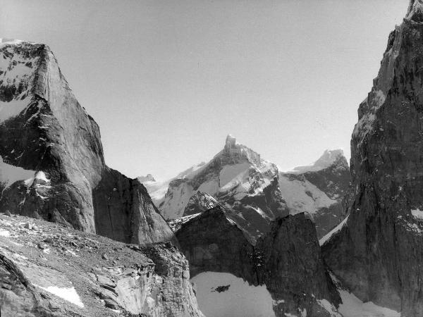 Patagonia cilena - Provincia di Ultima Esperanza - Ande patagoniche - Massiccio del Paine - Paine principale - Ghiacciai