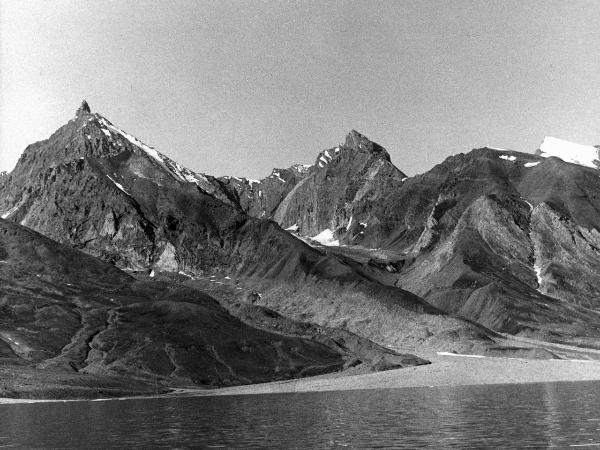 Groenlandia - Isole Menander -mare- costa- montagne