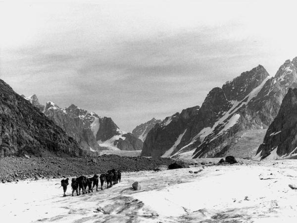 Groenlandia -Isole Menander - montagne - ghiaccio - uomini