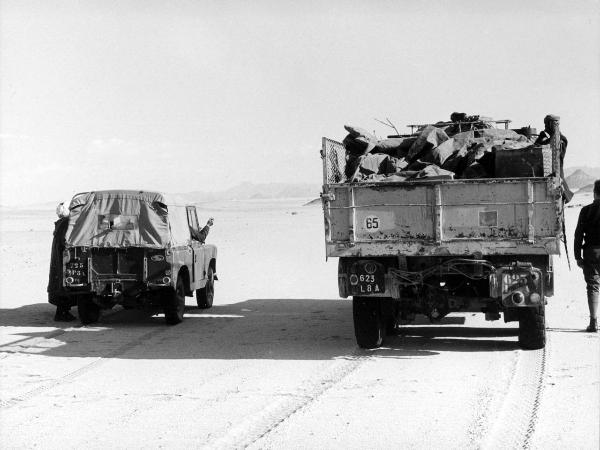 Hoggar -deserto- jeep - furgone