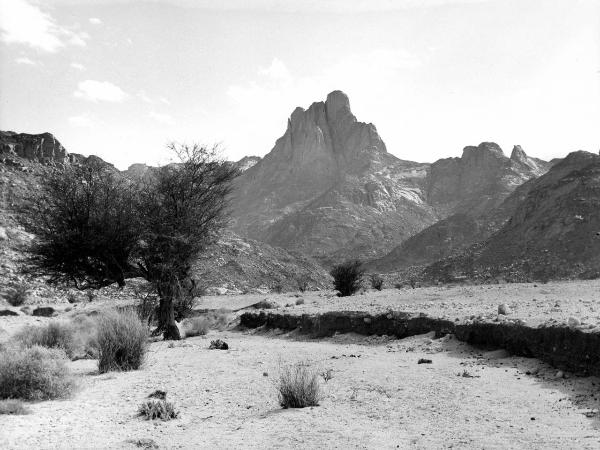 Hoggar- deserto- vette - rocce