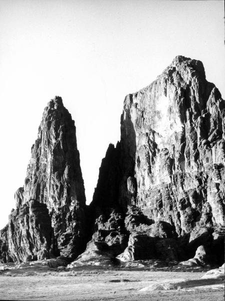 Sahara - Tibesti - vetta - roccia