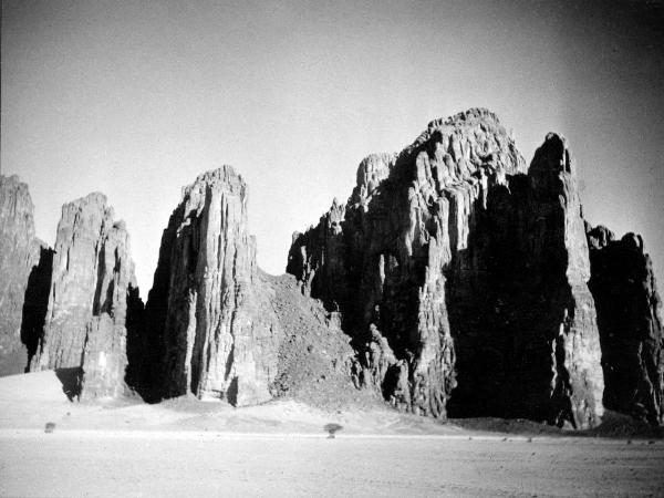 Sahara - Tibesti - vette - rocce - deserto