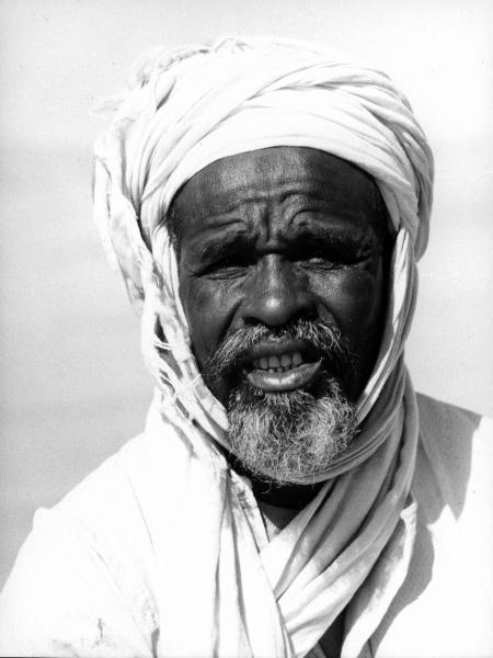 Ritratto - uomo -Sahara - Tibesti